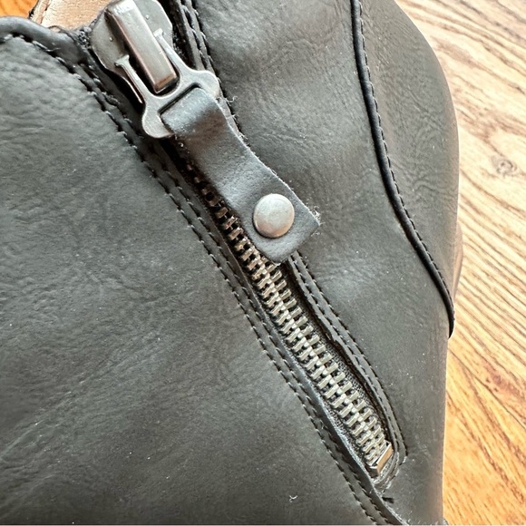 Soul by Naturalizer Women's Size 8M Haley‎ Wedge Heels Booties Shoes Black Comfy - Picture 7 of 9